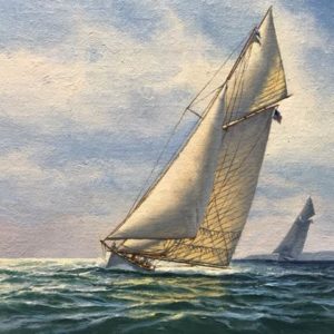 Single Racing Yacht Study