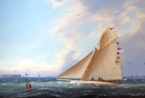 Sailing Towards Fort Sumter