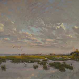 Sunrise on Charleston Harbor