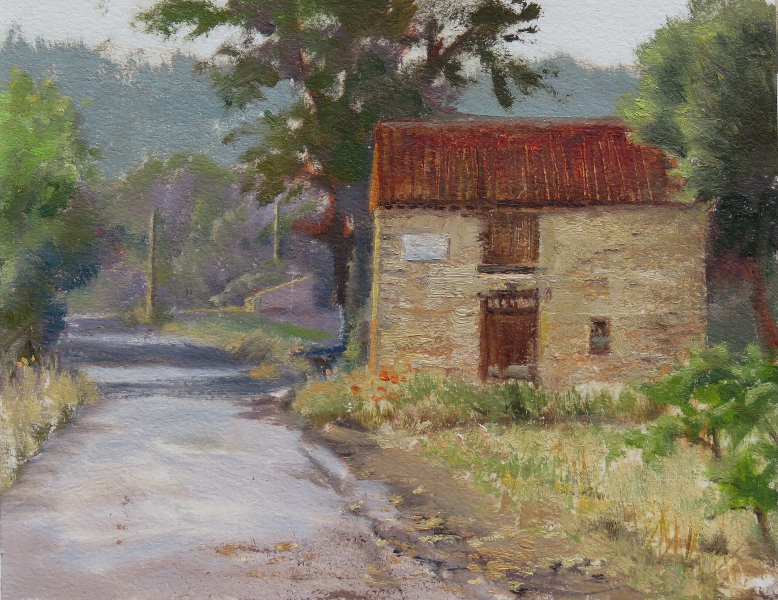 Mary Erickson - Roadside Rest - Helena Fox Fine Art