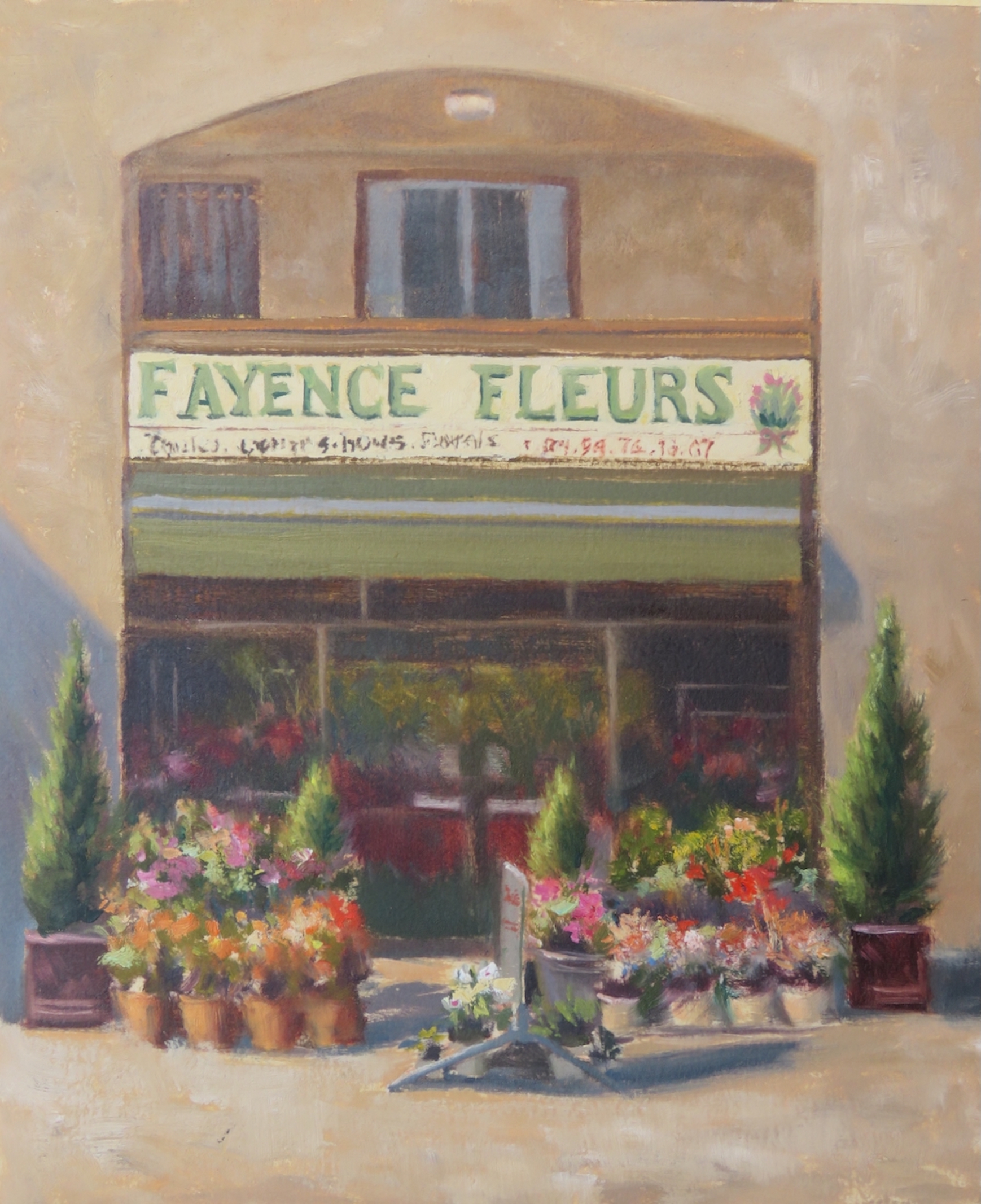 Mary Erickson - Fayence Fleurs - Helena Fox Fine Art