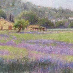 Mary Erickson - Nestled in Lavender, study