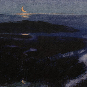 Crescent Moon Rise- Resale
