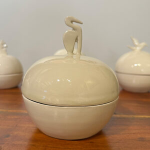 Heron Menagerie Jar