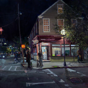 Coming Street Grocery, Nocturne