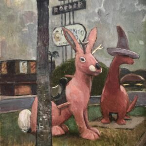 Jackalope and Friend, South of the Border